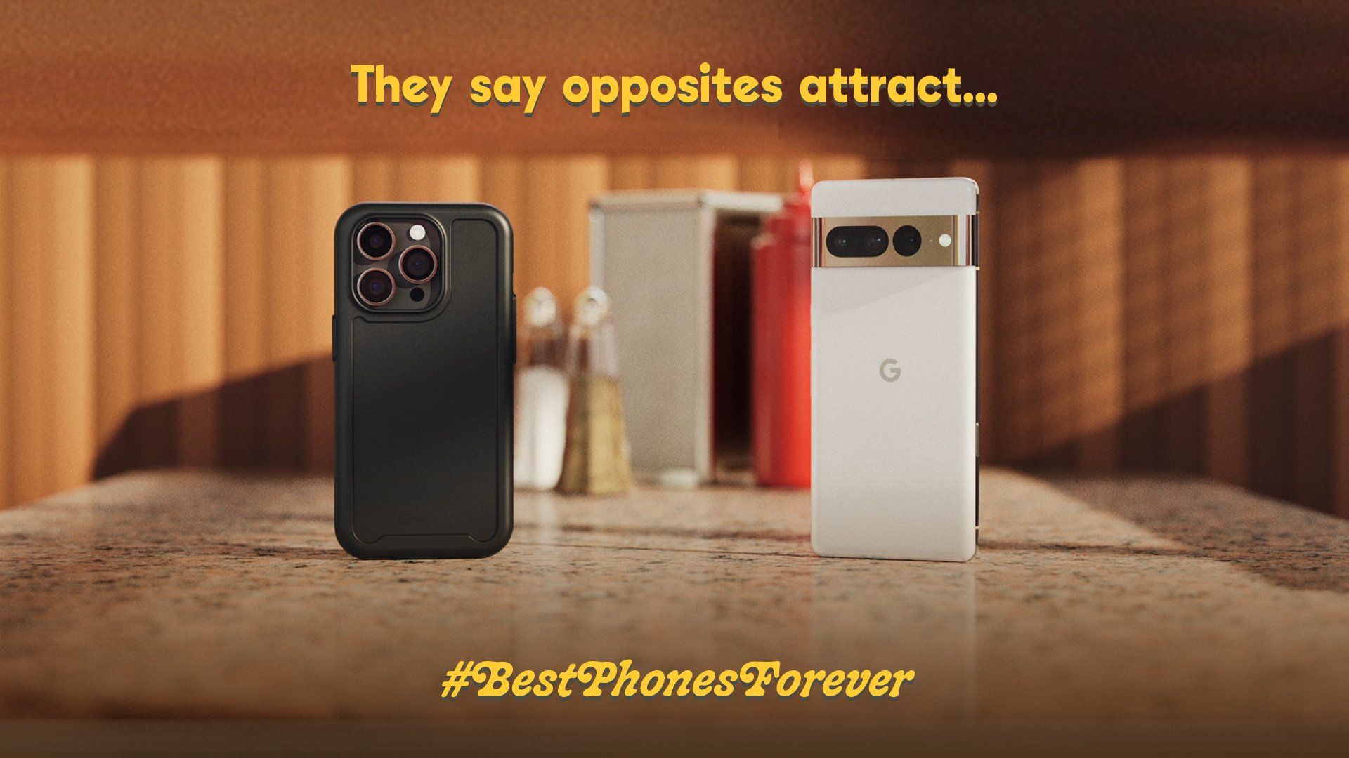 Campaign Google Pixel "Best Phones Forever"